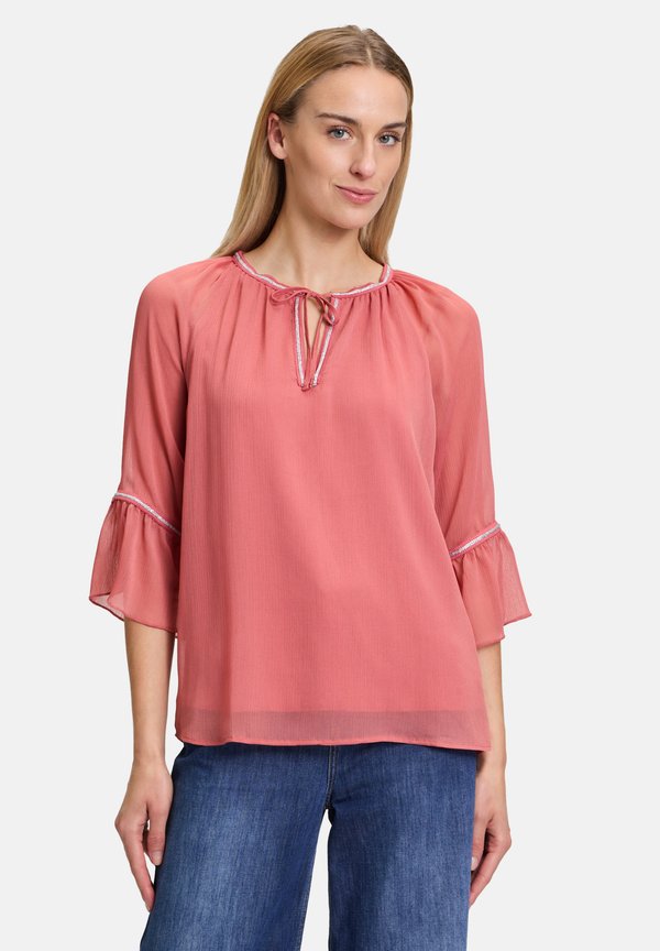 CASUAL MIT FLÜGELÄRMELN - Bluse - dusty cedar