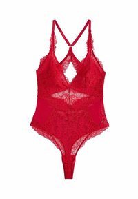 Unselected, red