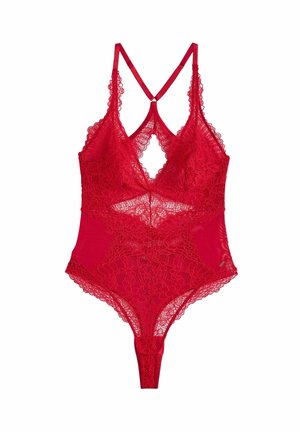 PLUNGE HALTERNECK STANDARD - Body - red