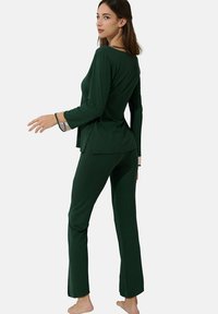 Lisca MANCHES LONGUES GLORIOSA SET - Pyjama - vert