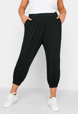 Yours Clothing Trainingsbroek - black