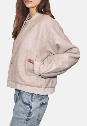 Noisy May Bomberjakke - beige