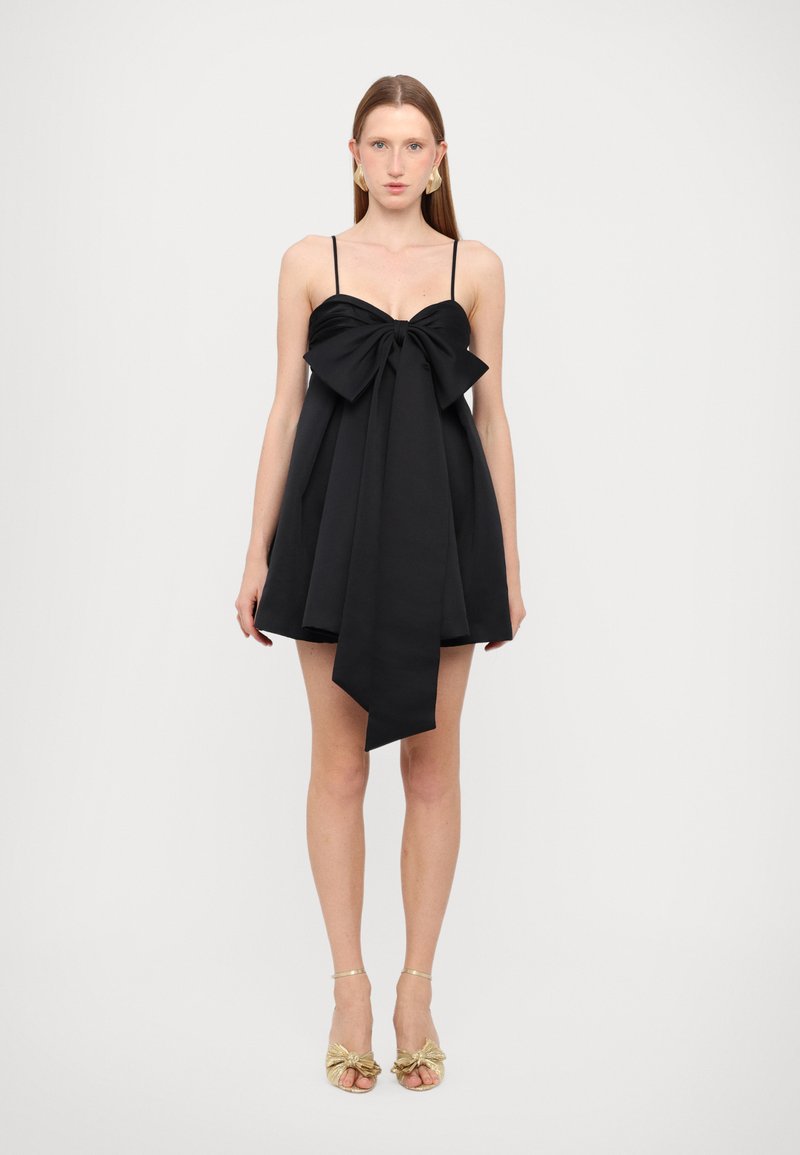 AMUR ROSE BABY DOLL DRESS - Vestito elegante - black