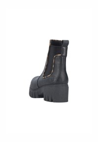 Rieker Plateaustiefelette - schwarz