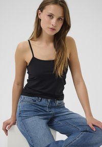 Kaffe ARINA STRAP  - Débardeur - black deep