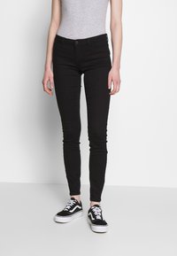 Noisy May - NMEVE JEANS - Džínsy skinny fit - black Miniatúrny obrázok 1