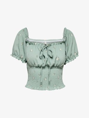 ONLY, TOP ONLHILLARY TOP - Blúz - jadeite