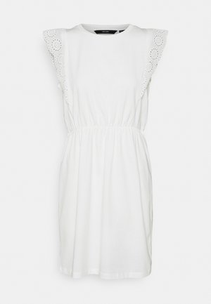 VMHOLLYN DRESS - Vestido ligero - snow white