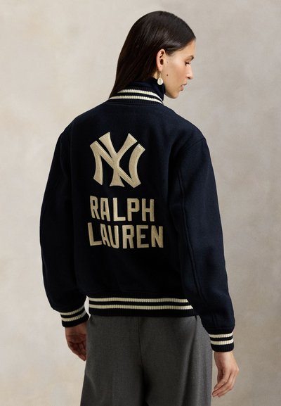 Polo Ralph Lauren POLO RALPH LAUREN YANKEES JACKET UNISEX - Bombera - hunter navy
