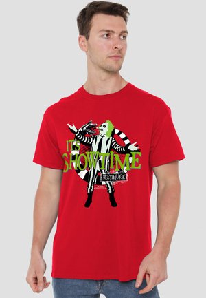 Cotton Soul, BEETLEJUICE/ITS SHOWTIME - T-Shirt print - red