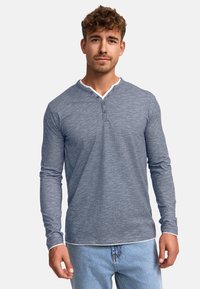 INDICODE JEANS COLESON - Top dugih rukava - navy