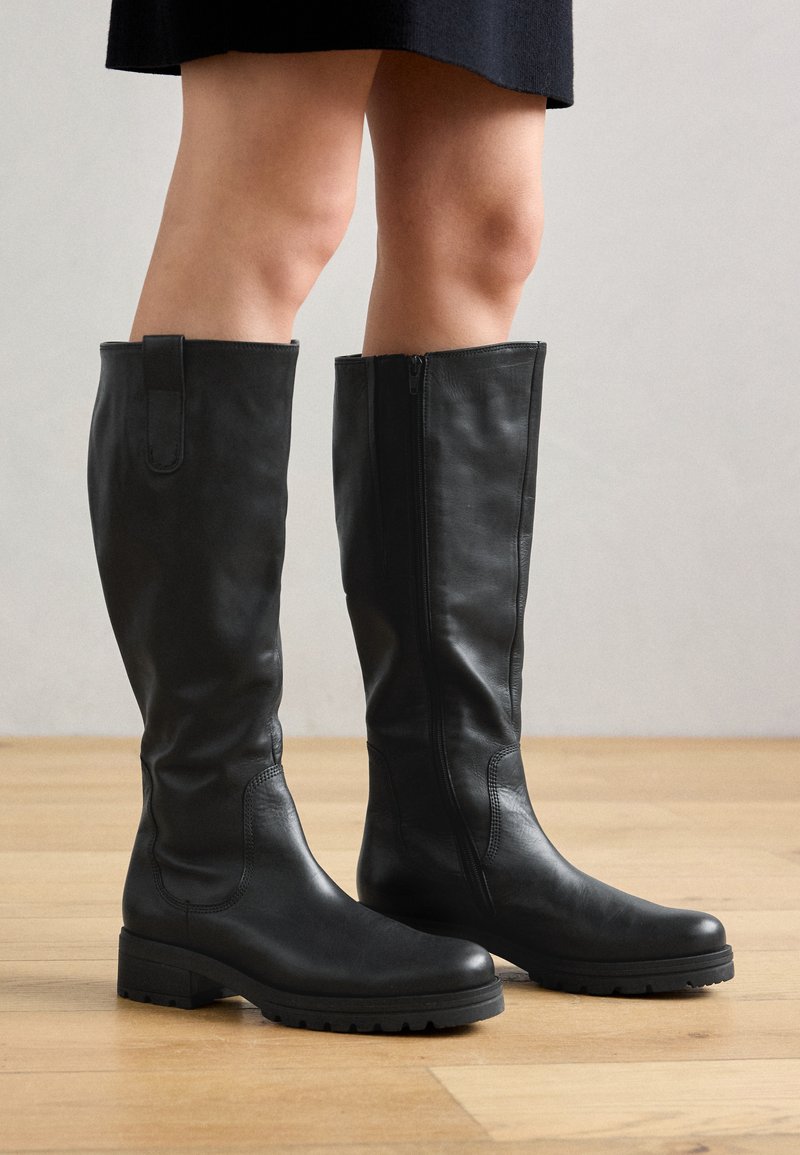 Gabor Bottines à Lacets En Velours Marron - Chaussures Bottine Femme 78