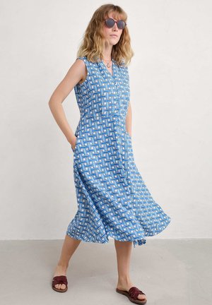 SLEEVELESS - Shirt dress - blue deck weave cargo