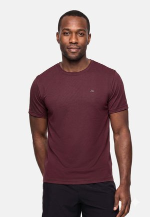 Danish Endurance, MOMENTUM RUNNING 2-PACK - Sports T-shirts - black bordeaux