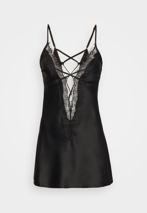 CHERRYANN SUSTAINABLE CHEMISE - Noční košile - black