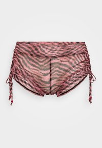 THE TIE UP SHORTIE - Doplnky na pláž - black/pink