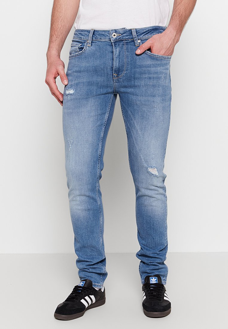 Pepe Jeans Slim fit jeans blauw