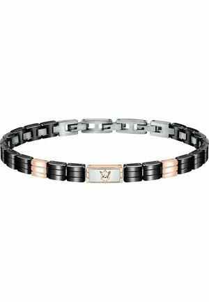 Armband - schwarz- und roségoldfarben