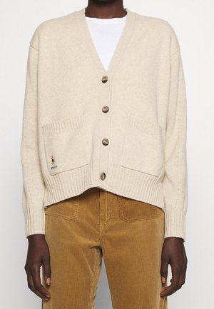 Strickjacke - beige
