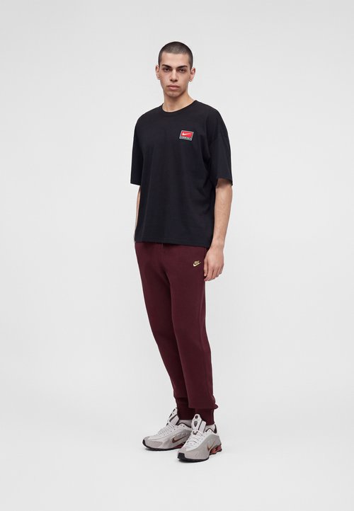 Nike Pantalones deportivos - burgundy crush/metallic gold-coloured — photo 2