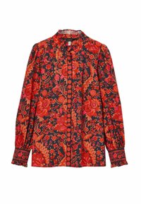 Tom Joule REGULAR FIT - AURETTA FRILL NECK  - Button-down blouse - navy