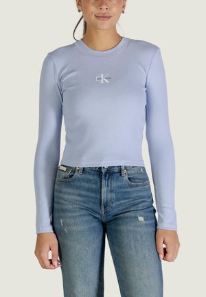 Camiseta de manga larga - light-blue