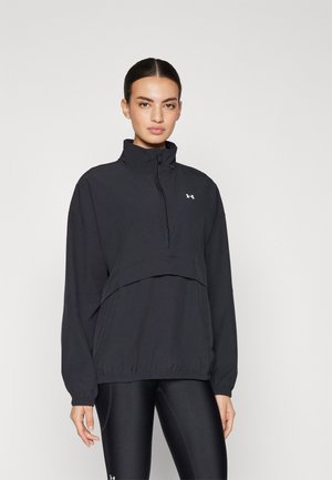 Under Armour SPORT ANORAK - Windbreaker - black/white