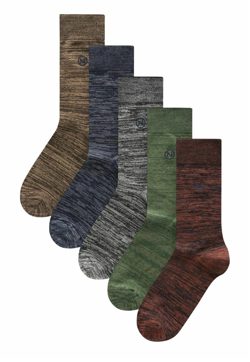 Next FIVE PACK - Strømper - blue green orange