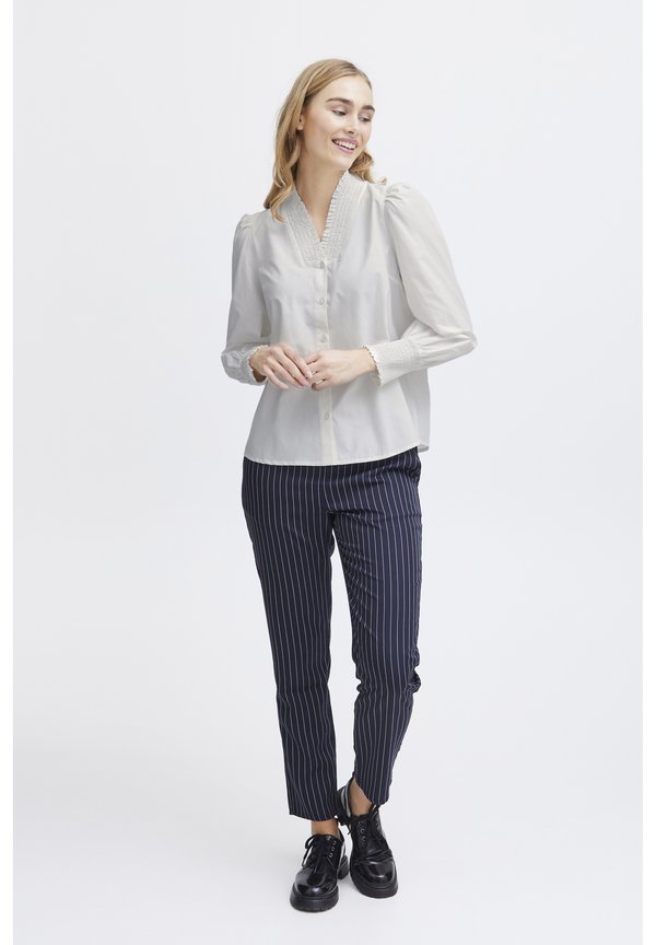 FRPOPS - Button-down blouse - blanc de blanc4