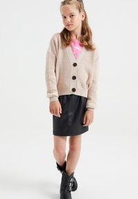 WE Fashion Chaqueta de punto - beige