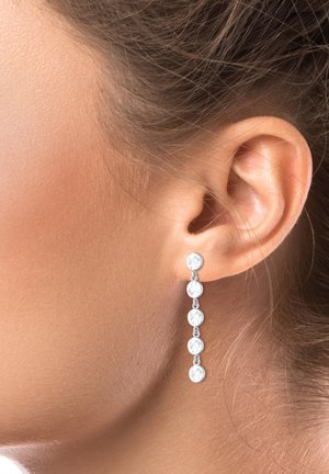 HANGER PLATE - Earrings - silver coloured