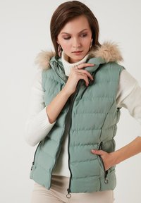 LELA REGULAR FIT - Liemenė - mint