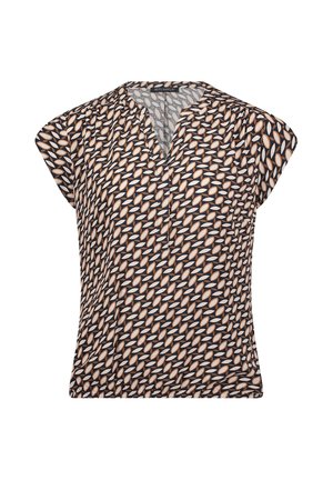 Betty Barclay, BETTY BARCLAY KURZARM SCHLUPFBLUSE - Blouse - dark blue brown