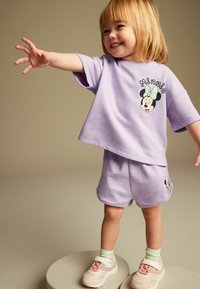 Next - MINNIE MOUSE SHORT SLEEVE SET   - Lühikesed püksid - purple Väikepilt 1