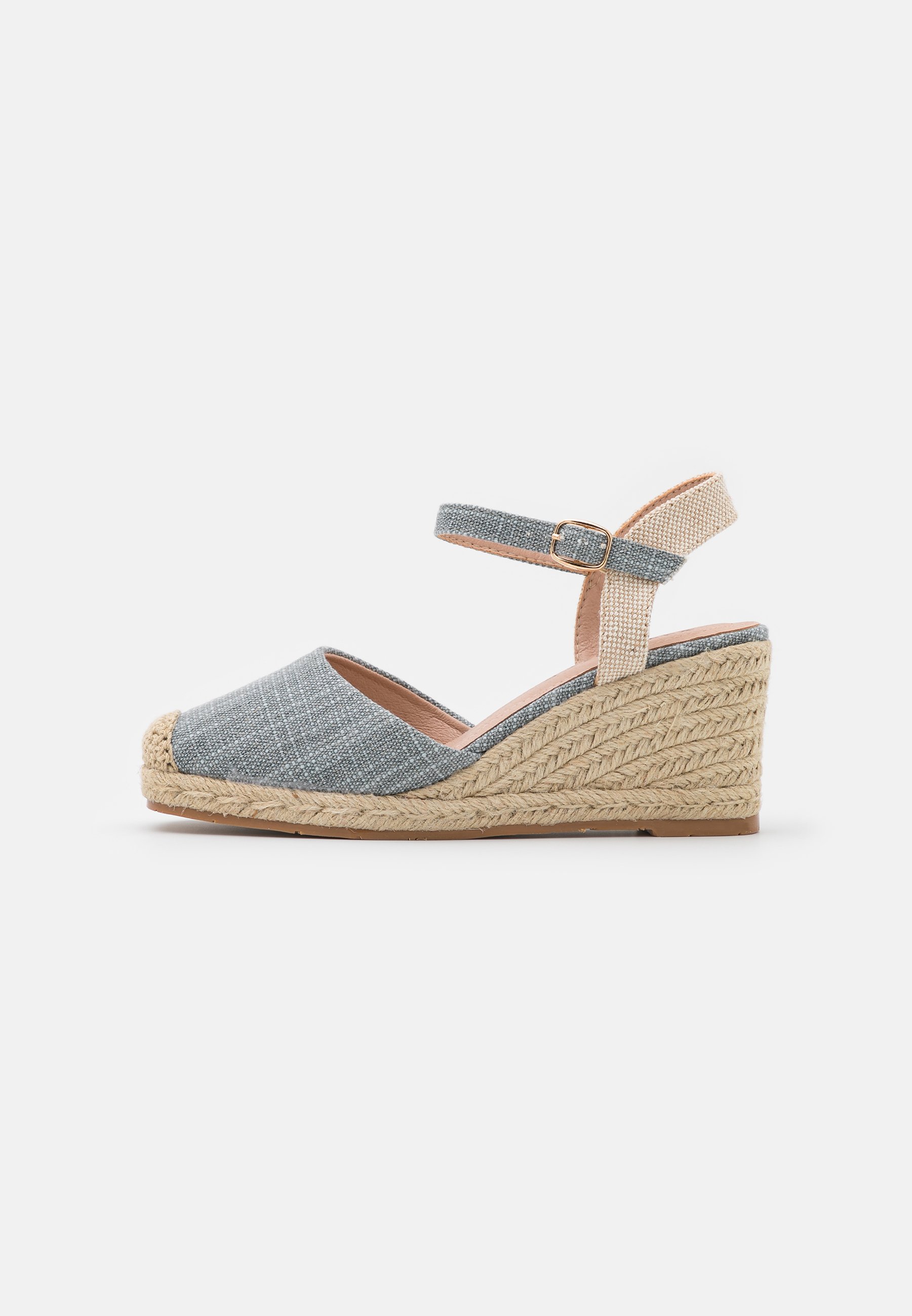 KHARISMA Sandalen met sleehak - avio/Lichtblauw - Zalando.nl