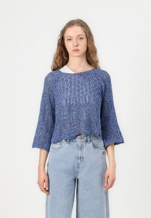 ONLNOLA LIFE PULLOVER - Strickpullover - light blue