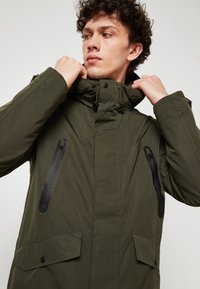 s.Oliver Wintermantel - khaki olive