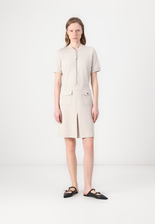 TALI - Jerseykleid - open beige
