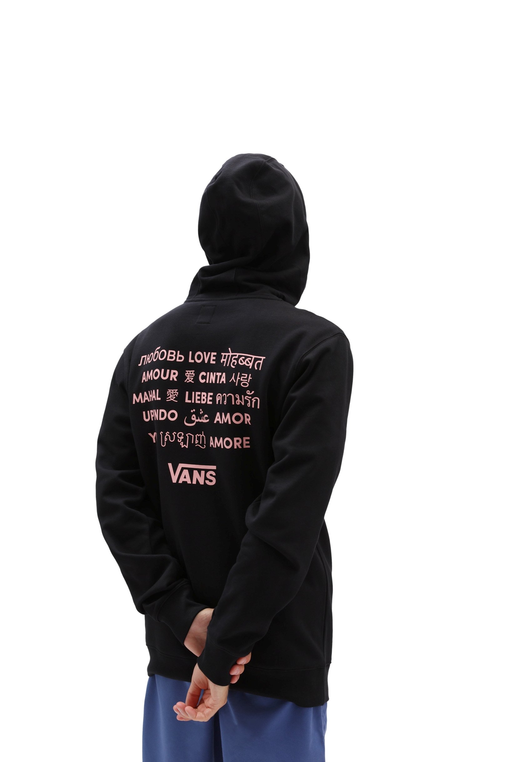 Vans MN PLANTA PO - Jersey con capucha - black/negro - Zalando.es
