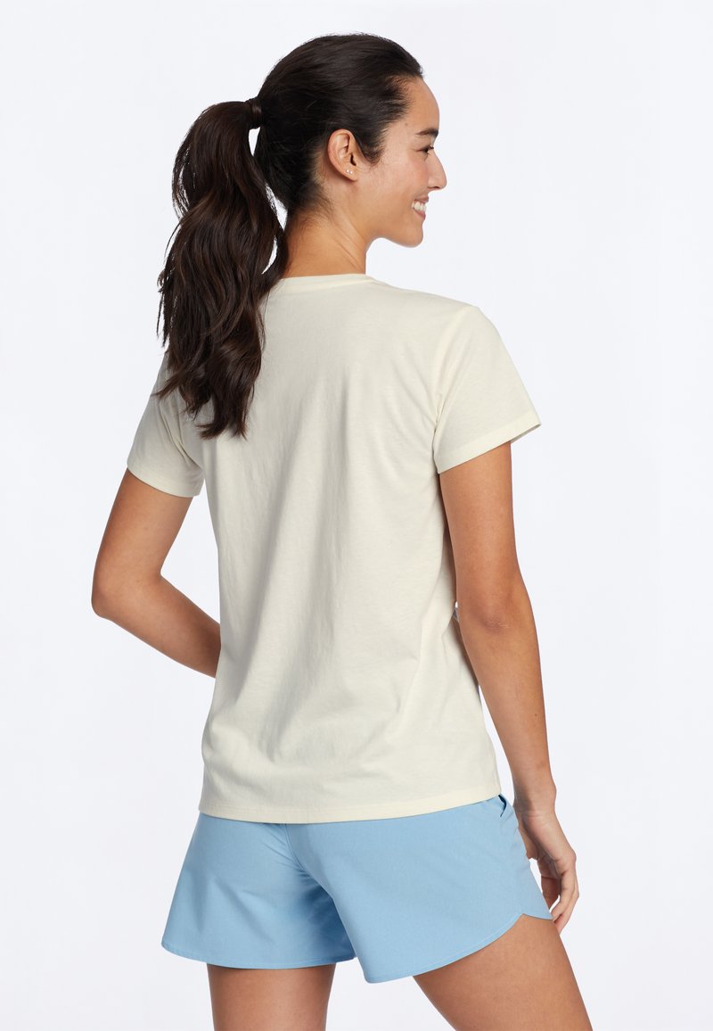 Damen Sportbekleidung | Eddie Bauer ABSTRACT WATER T-Shirt print elfenbein/offwhite - NF70968 Damen Sportbekleidung | Eddie Bauer ABSTRACT WATER T-Shirt print elfenbein/offwhite - NF70968