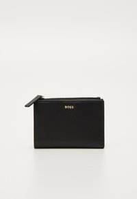 BOSS - ALYCE FLAP WALLET - Pénztárca - black Miniatűr kép 1