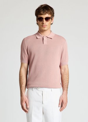 Calliope, T-SHIRT TINTA UNITA - Poloshirt - rosa antico