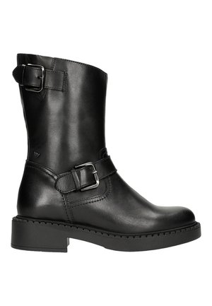 Bottines de cowboy / motard - czarny