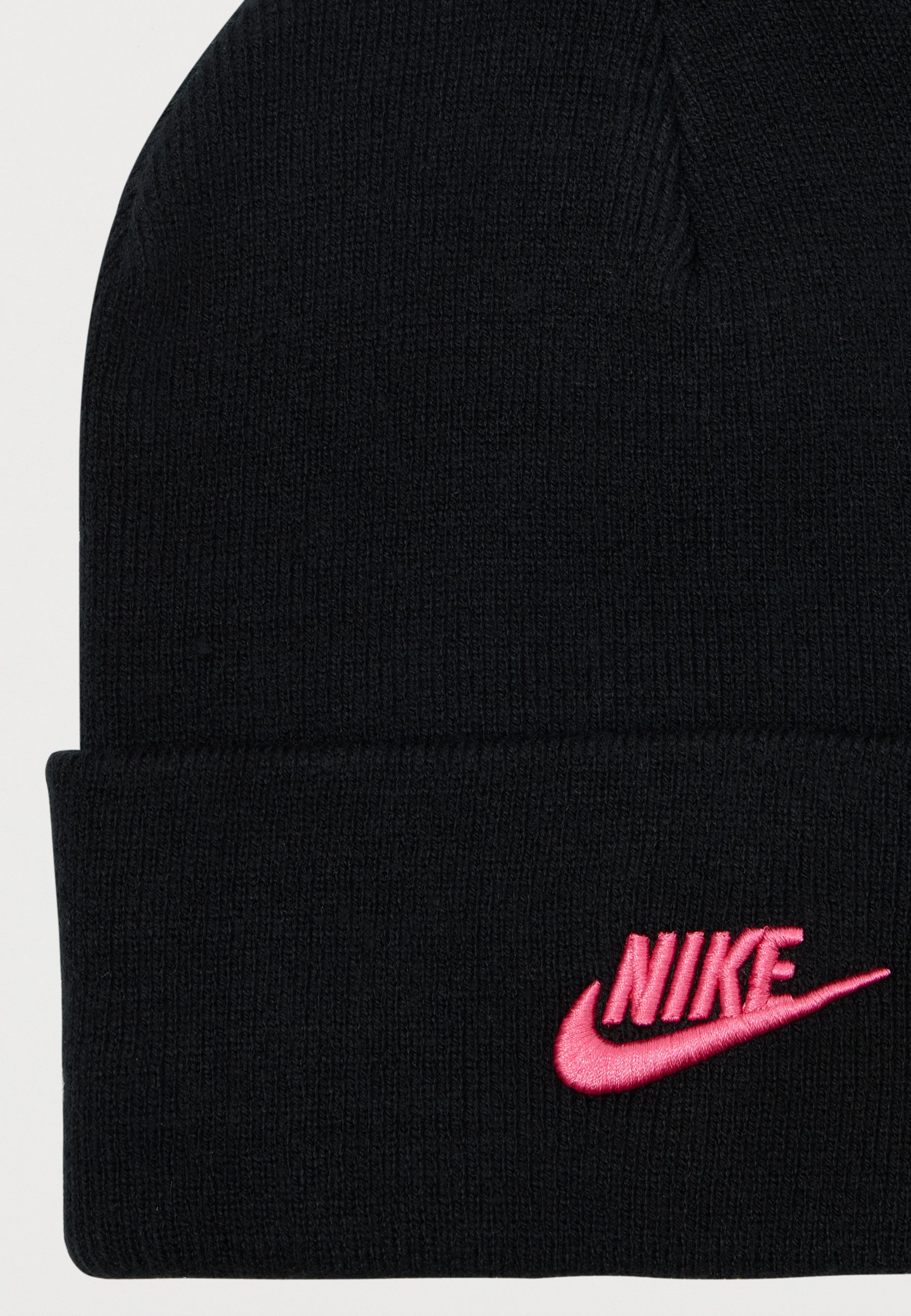 red and black nike beanie