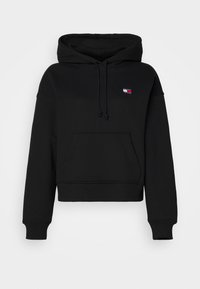 BADGE HOODIE - Sportska majica - black