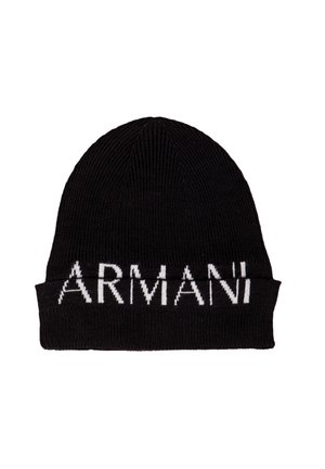 Armani Exchange MAXI LOGO - Berretto - nero