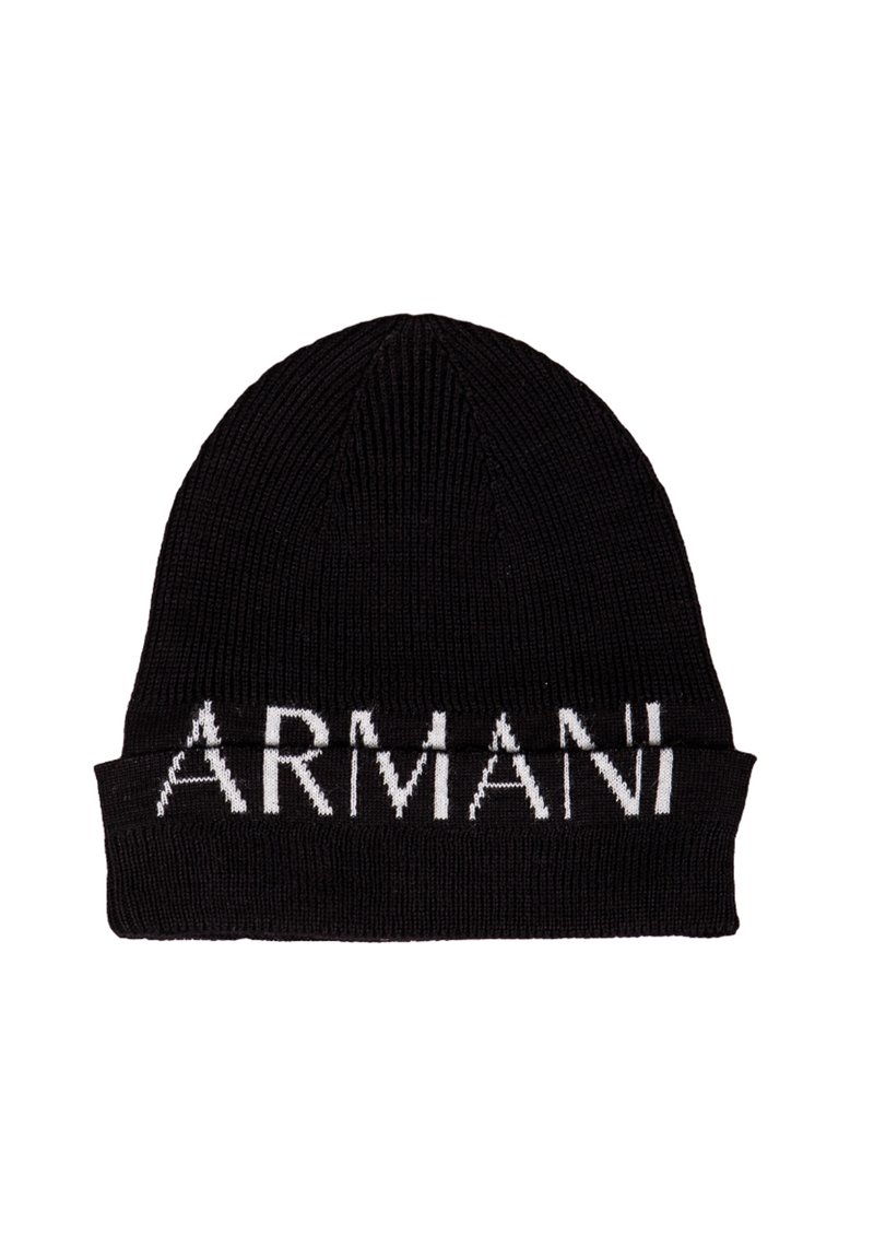 Armani Exchange MAXI LOGO - Berretto - nero