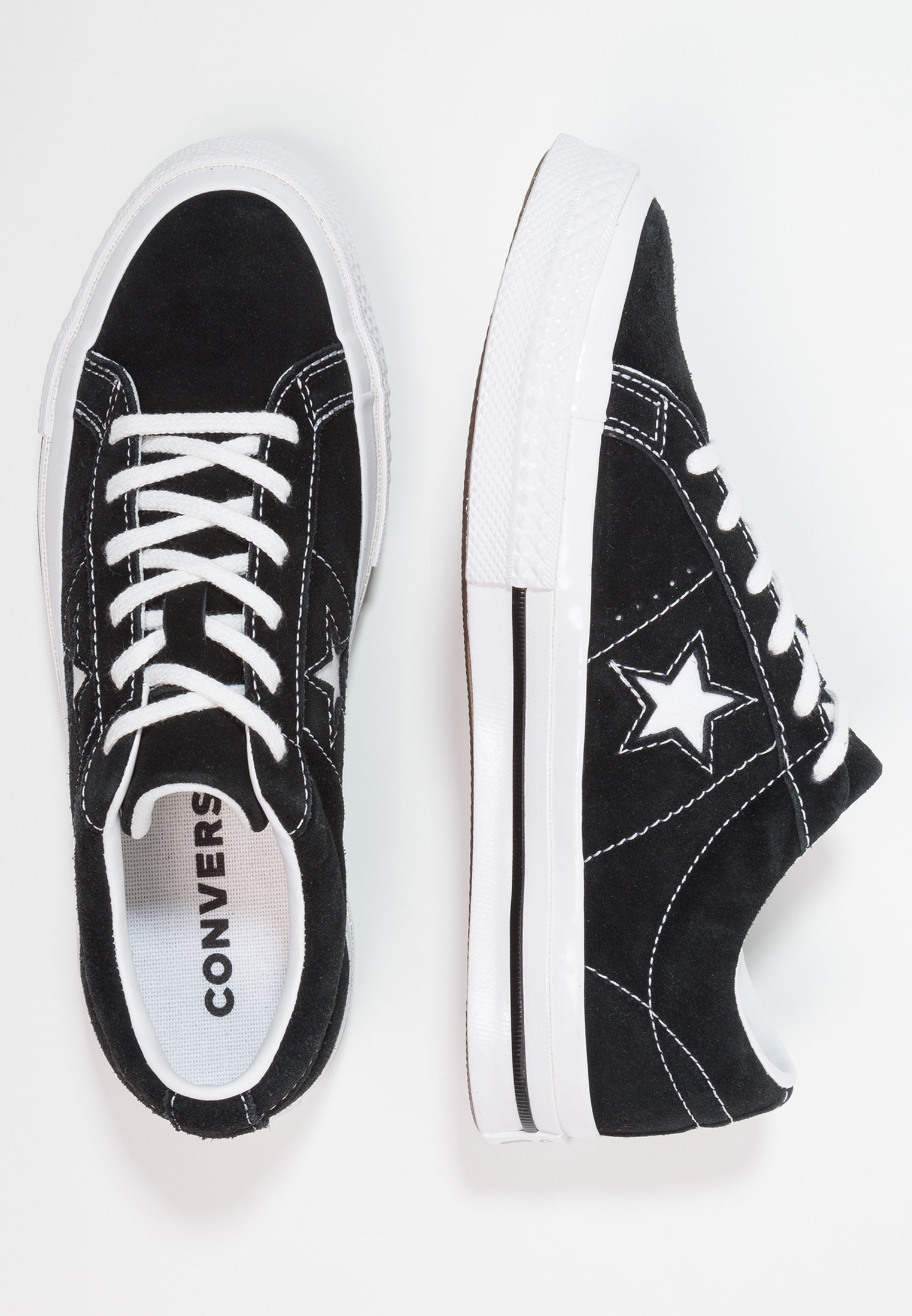 Black Friday 2020 | Mote på tilbud hos Zalando.no Kjøp Converse All Star Dainty Ox BlackWhiteBlack sorte Sko