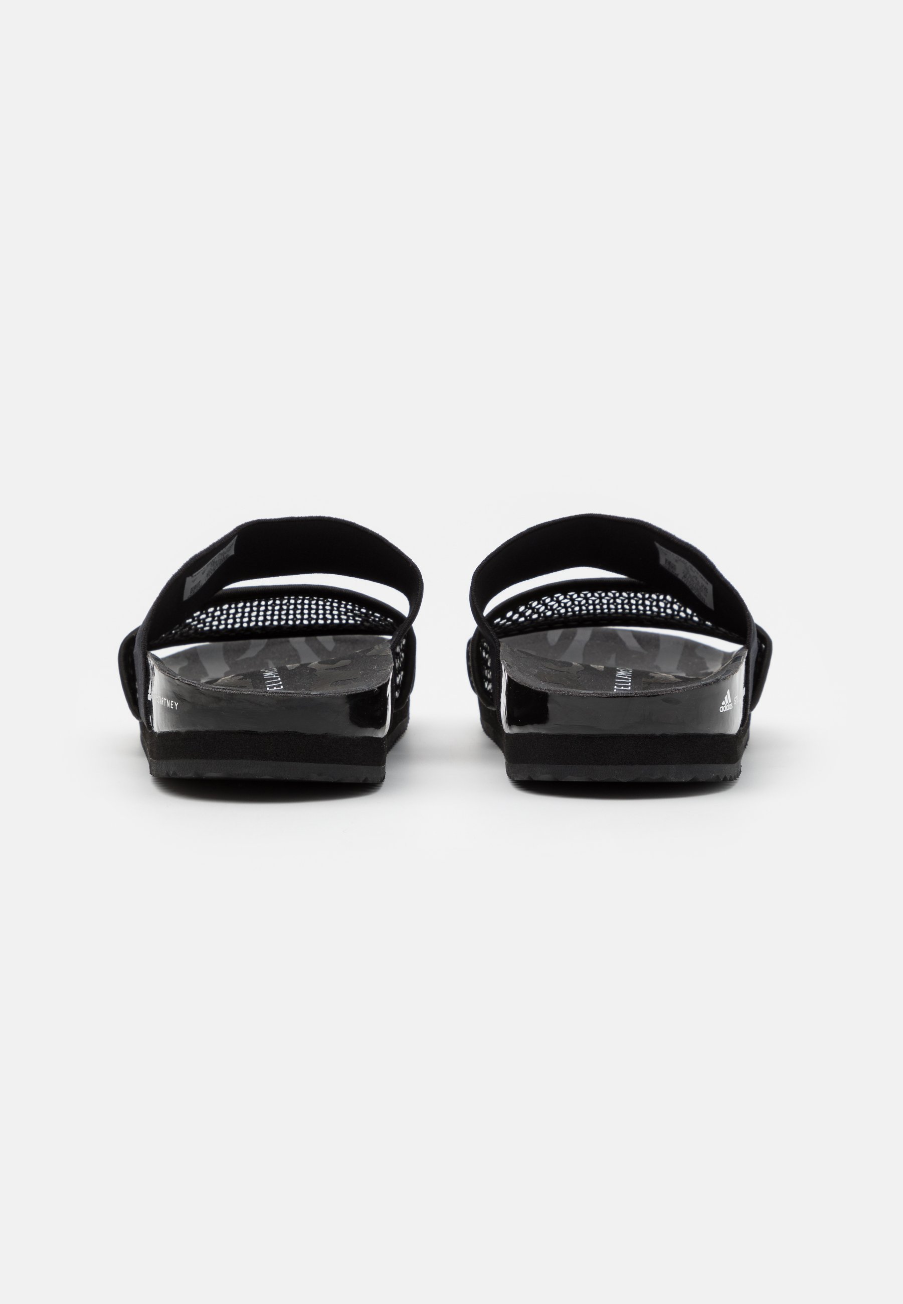 adidas by Stella McCartney ASMC LETTE - Chanclas de baño - core  black/footwear white/negro - Zalando.es