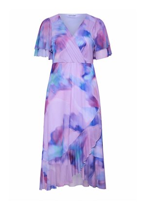 Yours Clothing, WOMEN'S MAXI DRESSES - DRESS - Maxi-jurk - purple